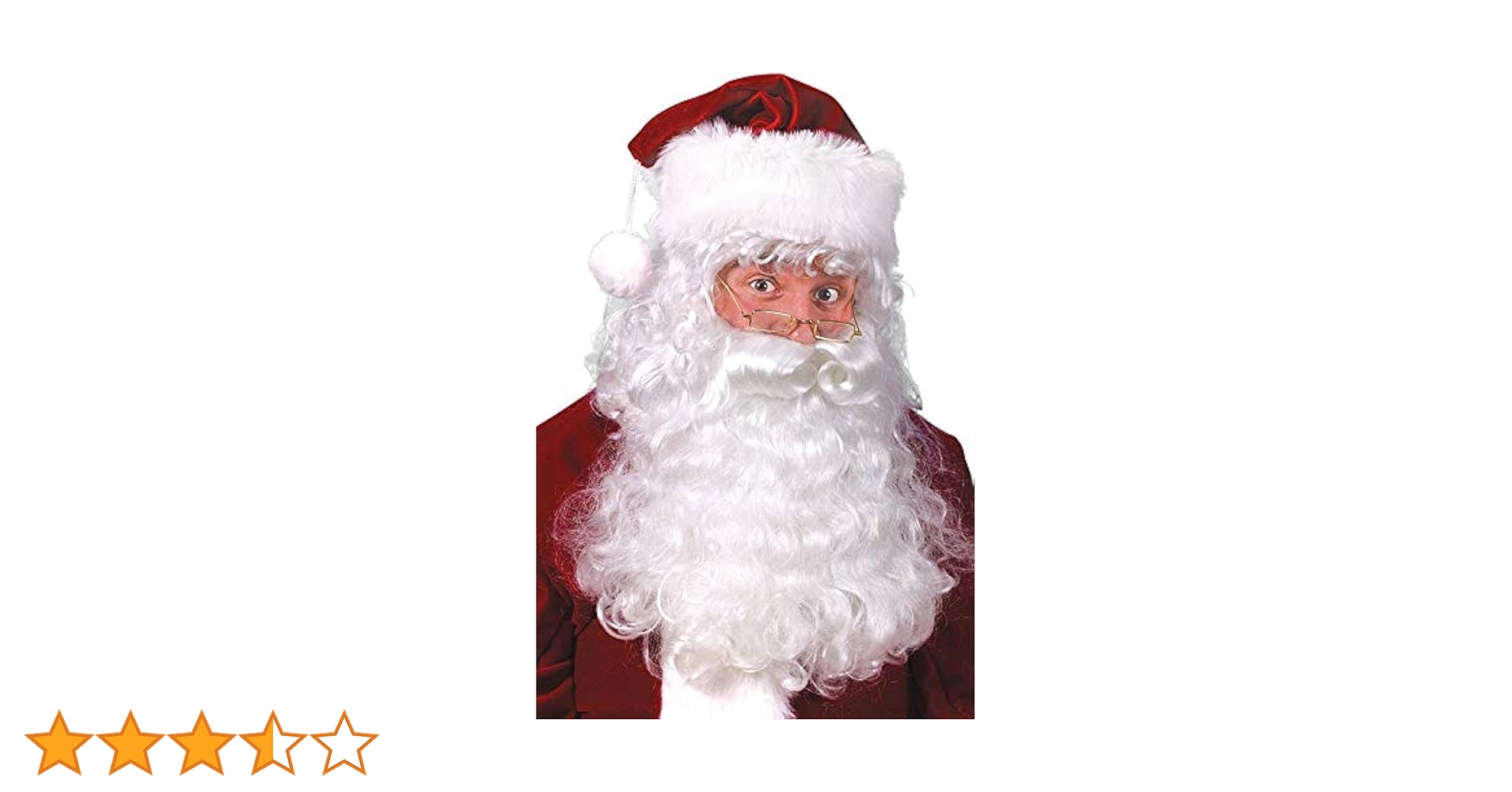 White Santaさん専用商品 Professional Quality white Santa Claus Father Christmas wig, beard